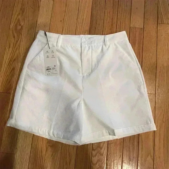 Walter Hagen Pants - Walter Hagen Women's White Chino Shorts Size 4 Casual 5" Inseam
